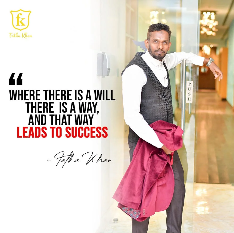 Where there is a will there is a way, and that way leads to success.